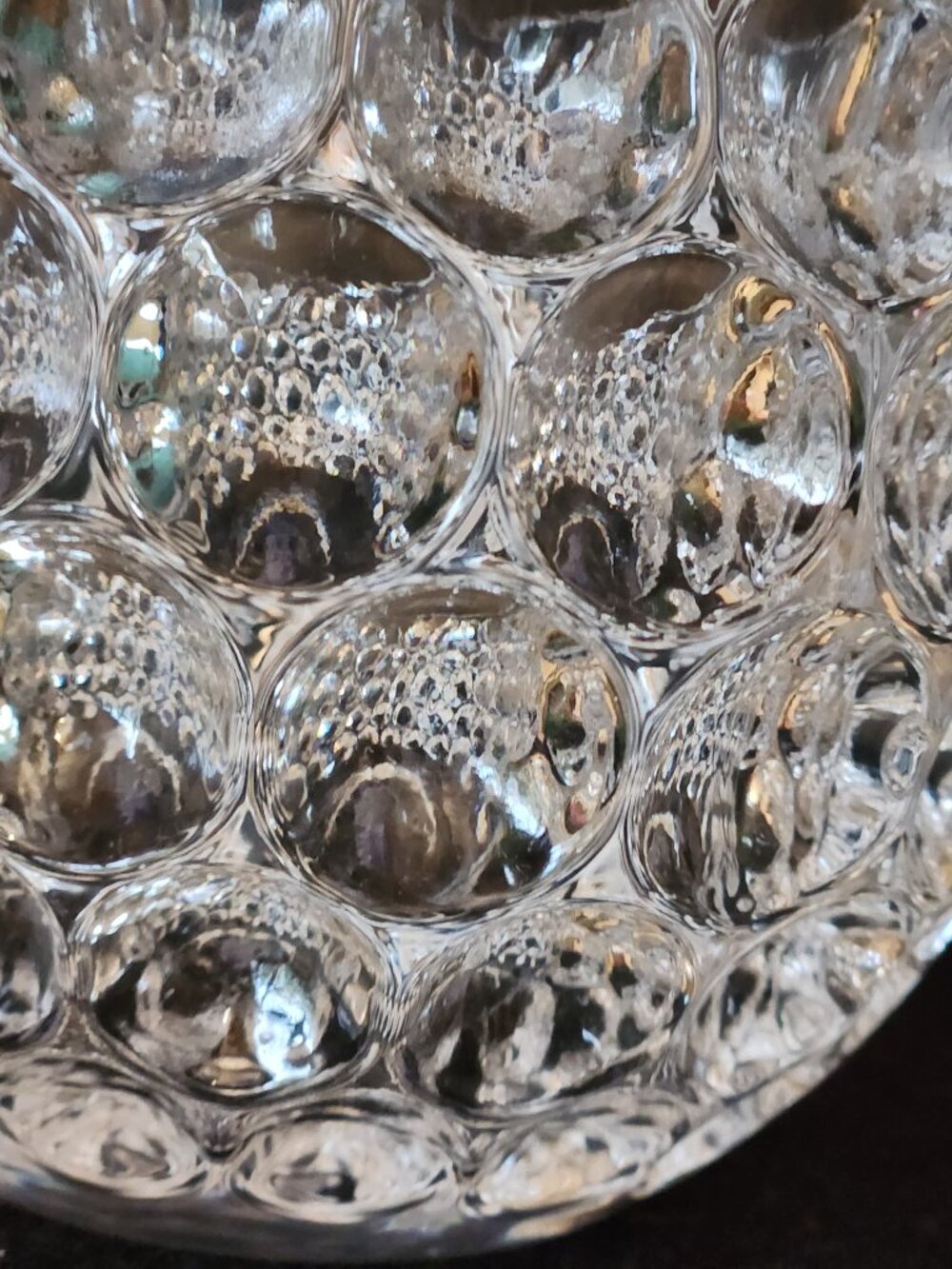 Mikasa crystal bowls/ t light holder (2) vintage